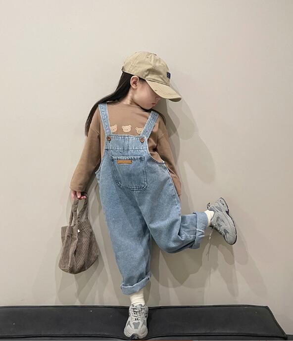 2023★春秋新作★韓国風子供服★サロペット★80-140CM