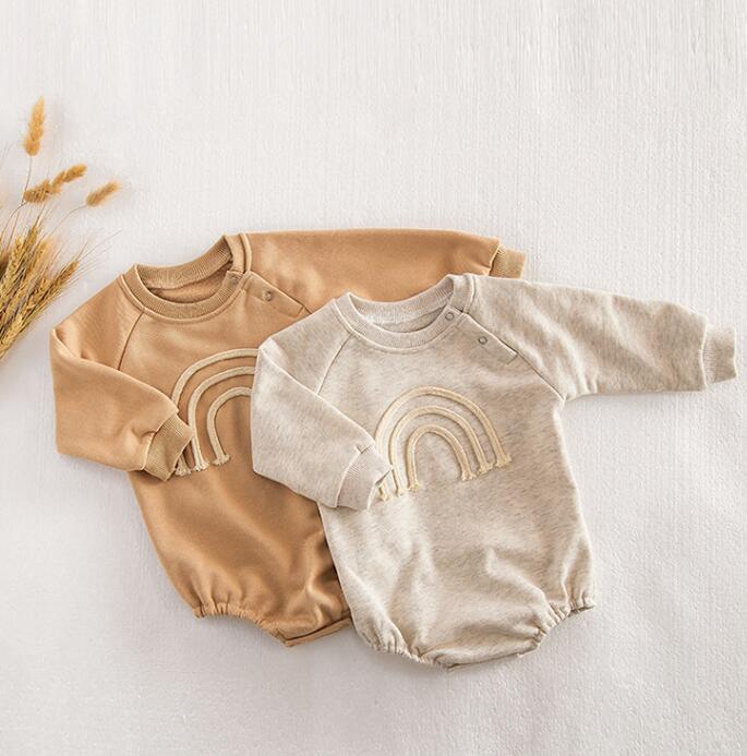 2023★春秋新作★韓国風子供服★ロンパース★2色66-90CM