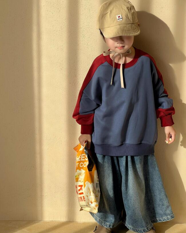 2023秋新品J★子供服　トップス★80-140cm★2色