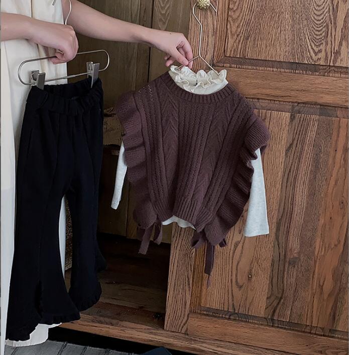 2023★春秋新作★韓国風子供服★トップス★チョッキ★ズボン★90-140CM