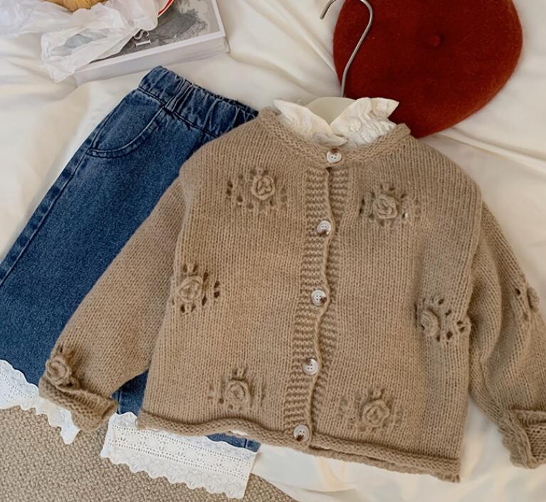 2023秋新品★子供服　カーディガン★90-140cm★