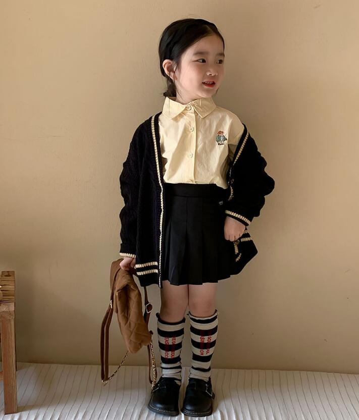 2023★春秋新作★韓国風子供服★シャツ★コート★スカート★80-130CM