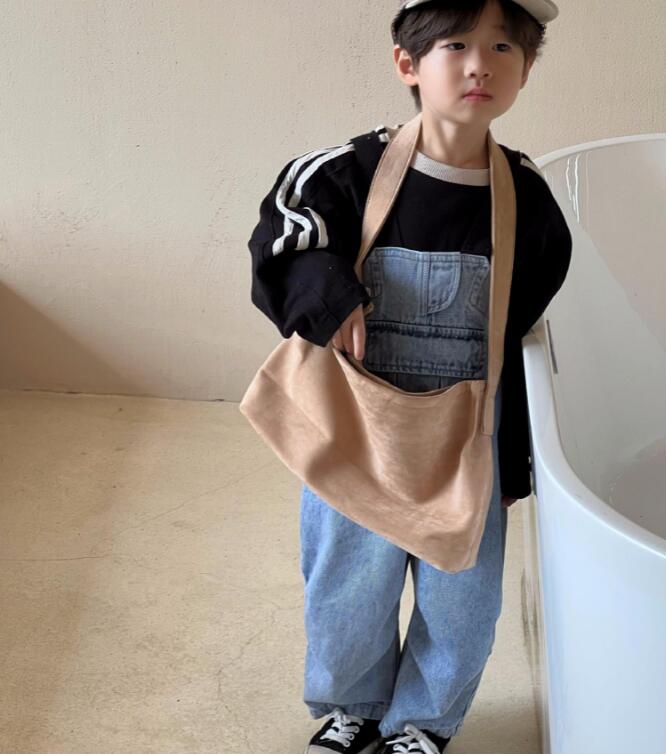 2023秋新品J★子供服　デニムサロペット★80-140cm★
