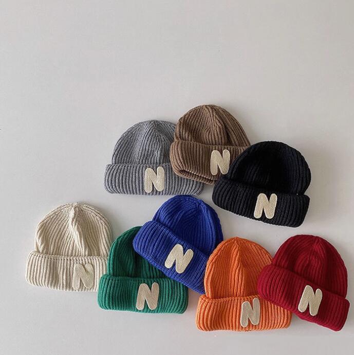 子供用★帽子★キッズ★ベビー★韓国風★ニット帽子★男女兼用★毛糸★10色