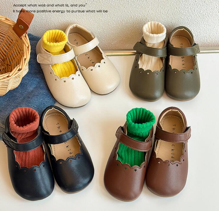 2023新入荷★子供靴★シューズ★単靴　タグ21-30★4色