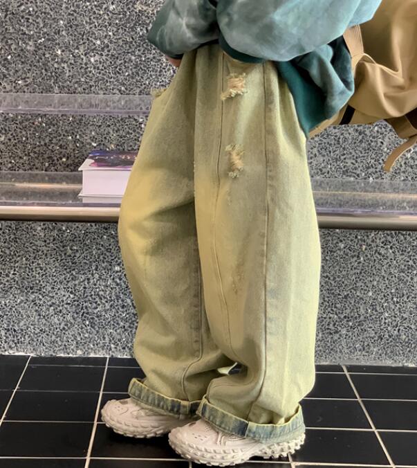 2023秋新品★子供服　男の子デニムズボン★90-150cm★