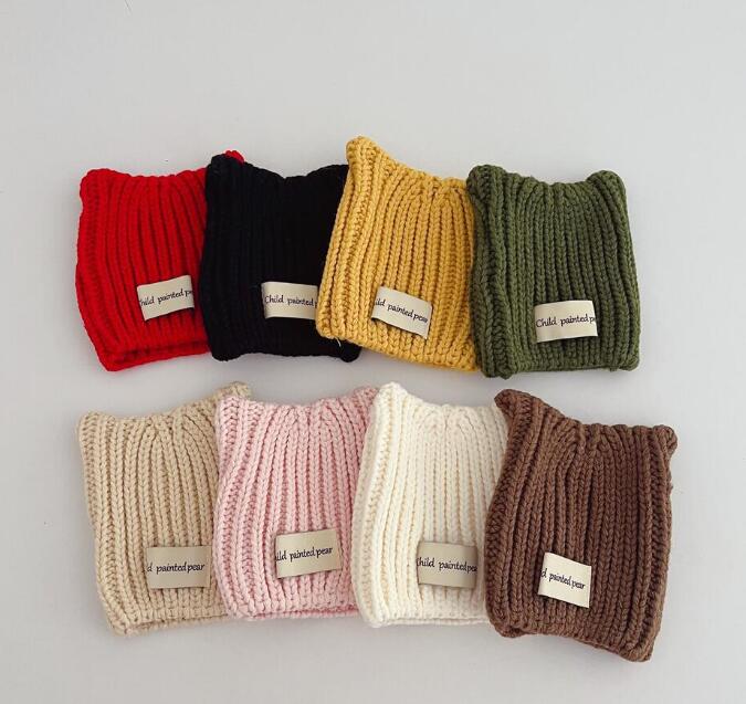 2023秋冬新品★子供用★帽子　ニットハット★8色選べ
