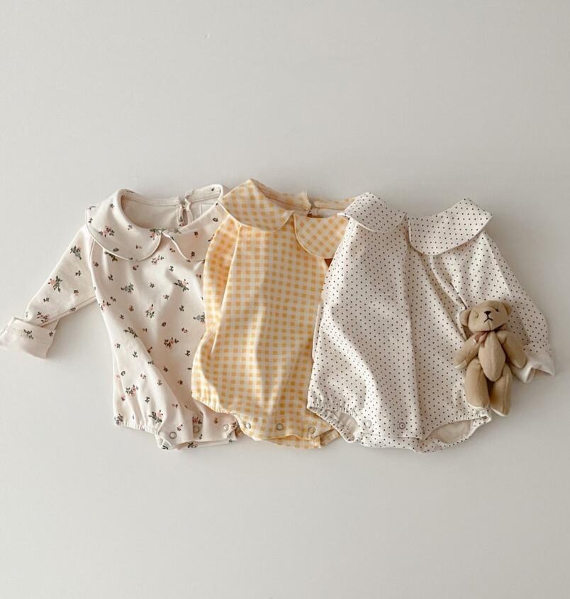 2023★春秋新作★韓国風ベビー服★ロンパース★3色66-100CM