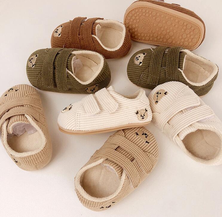 2023秋冬新品★ベビー靴 シューズ★単靴★4色