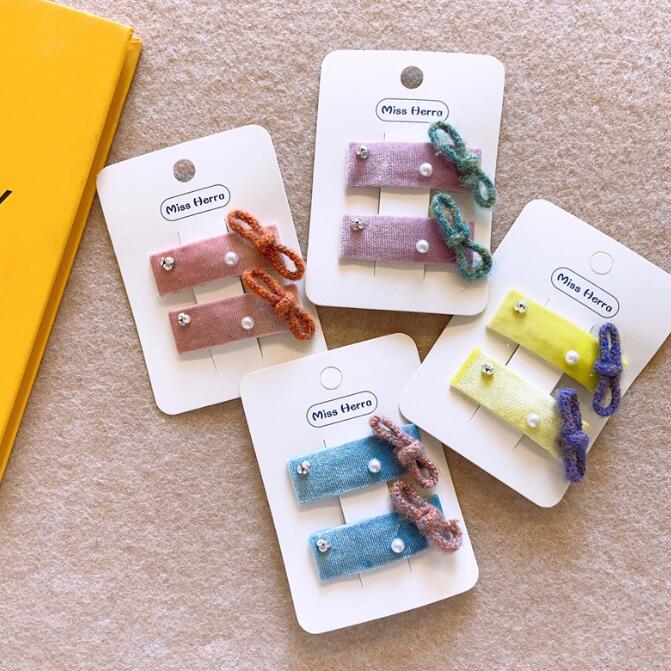 髪飾り★まとめ髪用★ヘアアクセサリー★子供用★キッズ★ヘアピン★2枚入り★可愛い★多色