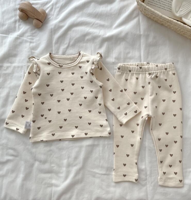 2023★春秋新作★韓国風子供服★トップス+ズボン2セット★66-90CM