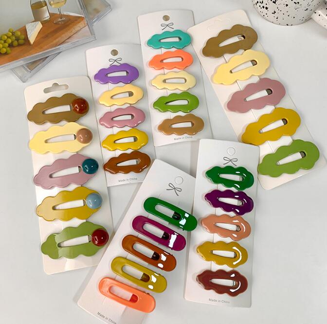 髪飾り★まとめ髪用★ヘアアクセサリー★子供用★キッズ★ヘアピン★5枚入り★可愛い★多色