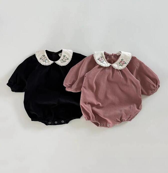 2023★春秋新作★韓国風ベビー服★ロンパース★2色66-90CM