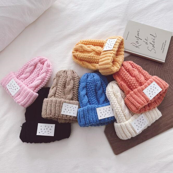 「2023秋冬」子供用★帽子★キッズ★韓国風★ニット帽子★男女兼用★暖かい★防寒★7色