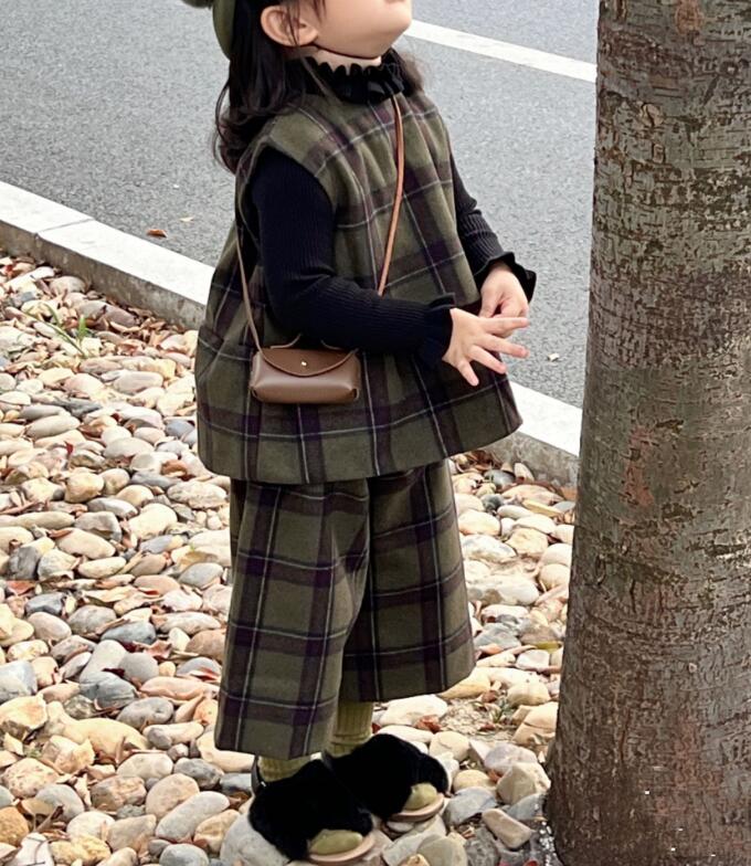 2023秋新品★子供服★ベスト&ズボン分けて販売★100-150cm★