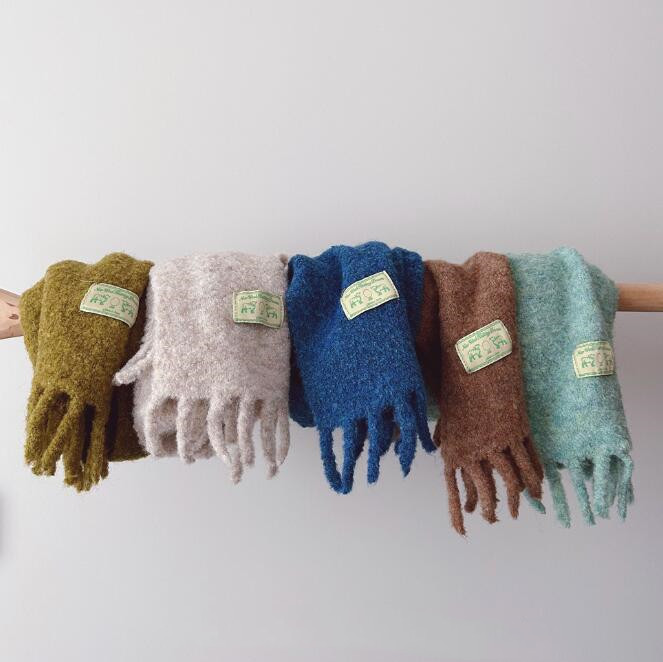 「2023秋冬」★子供用★マフラー★防寒★襟巻き★スカーフ★男女兼用★暖かい★11色