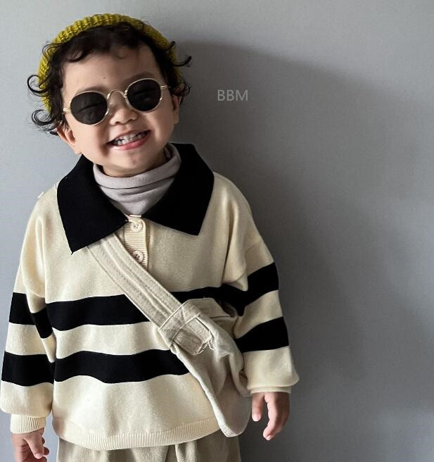 2023★春秋新作★韓国風子供服★セーター★2色80-130CM