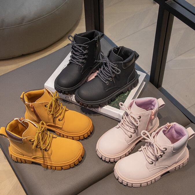 【2023秋冬】子供靴★シューズ★キッズ靴★靴★キッズ★男女兼用★ショートブーツ★3色★26-36#