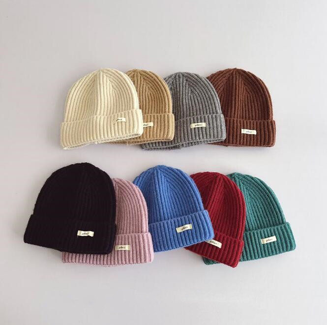 「2023秋冬」子供用★帽子★キッズ★ニット帽子★韓国風★男女兼用★暖かい★防寒★11色