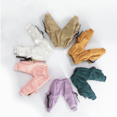 ドール用衣装 人形doll 着せ替え ob11/BJD/blythe/DDF/ymy/pd9 ロングズボン スラックス パンツ 6色