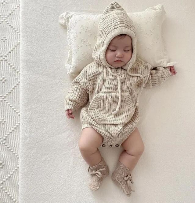 2023★春秋新作★韓国風ベビー服★ロンパース★2色66-90CM