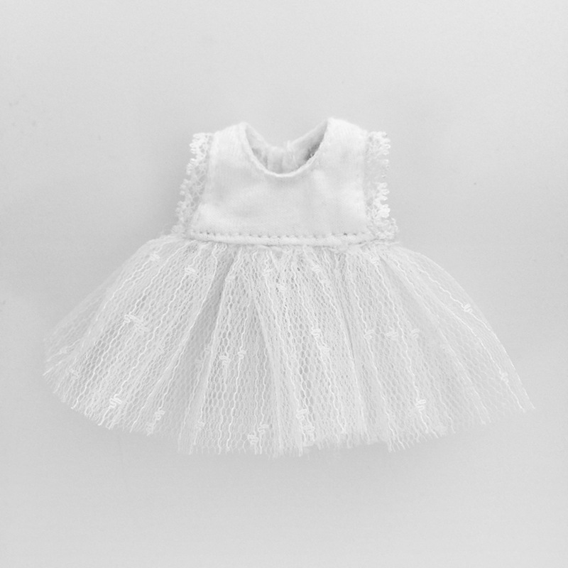 ドール用衣装 人形doll 着せ替え ob11/BJD/blythe/DDF/ymy/pd9/GSC ワンピース レースドレス