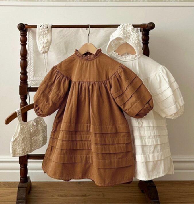 2023★春秋新作★韓国風子供服★ワンピース★2色80-120CM