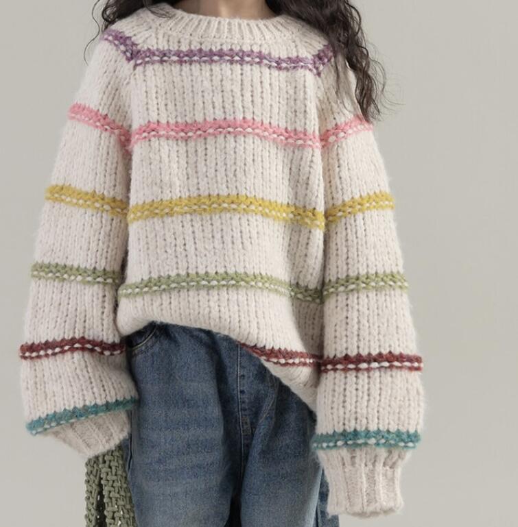 2023年★子供服　セーター&デニムズボン分けて販売★80-150cm★