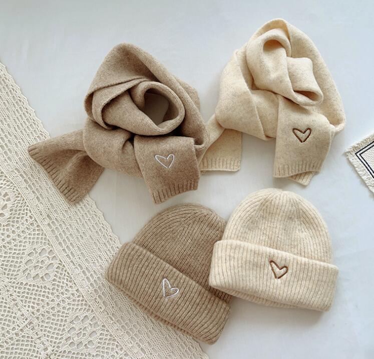 2023新品★子供用★快適マフラー　ニット★7色選べ