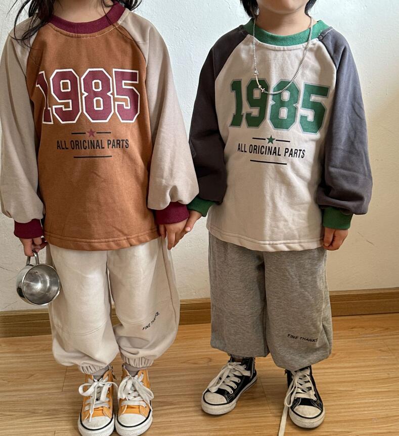 2023★春秋新作★韓国風子供服★トレーナー★2色80-150CM