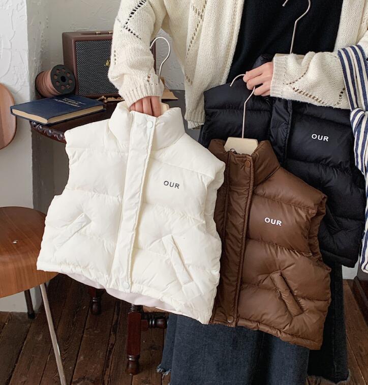 2023秋冬新作★キッズ服　ベストジャケット★80-130★3色