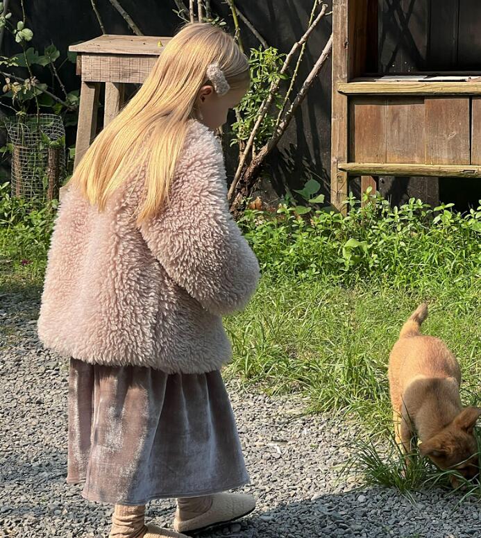 2023冬新品C★子供服　厚手コート★90-150cm★