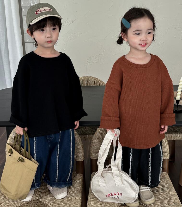2023★春秋新作★韓国風子供服★セーター★2色80-140CM