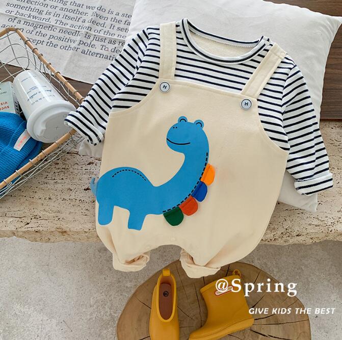 子供服★ロンパース★連体服★韓国風子供服★ドッキング★ベビー★長袖★66-90CM