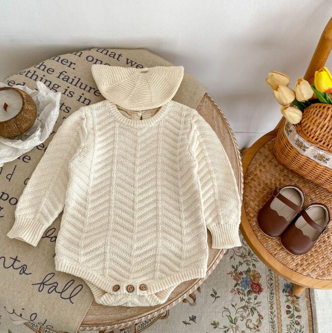 子供服★ロンパース★連体服★韓国風子供服★ベビー★ニット★66-90CM