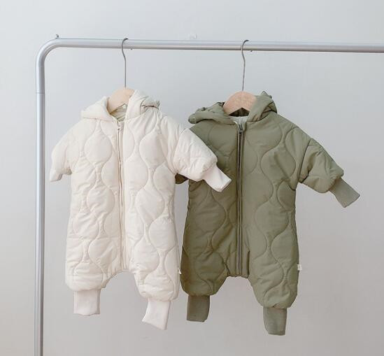 2023★秋冬新作★韓国風子供服★ロンパース★厚手★2色66-90CM