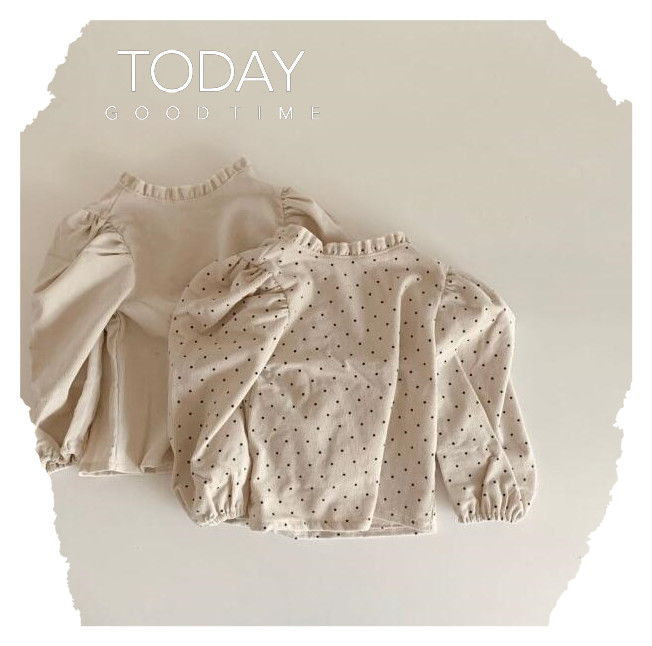 子供服★トップス★カシュクール★韓国風子供服★長袖シャツ★2色★66-90CM