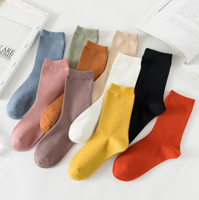 靴下★レデイース★ソックス★大人用★女性用靴下★可愛い★無地★多色