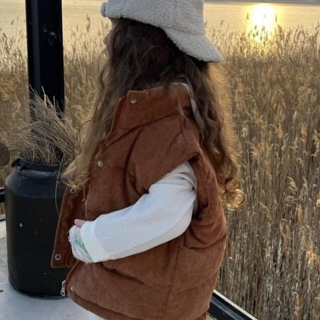 子供服★チョッキ★ベスト★韓国風子供服★キッズ★男女兼用★5色★100-150CM