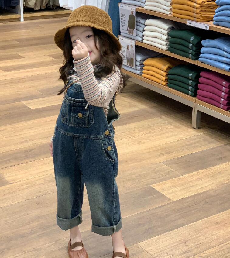 2023★春秋新作★韓国風子供服★トップス★サロペット★分けて販売★90-140CM