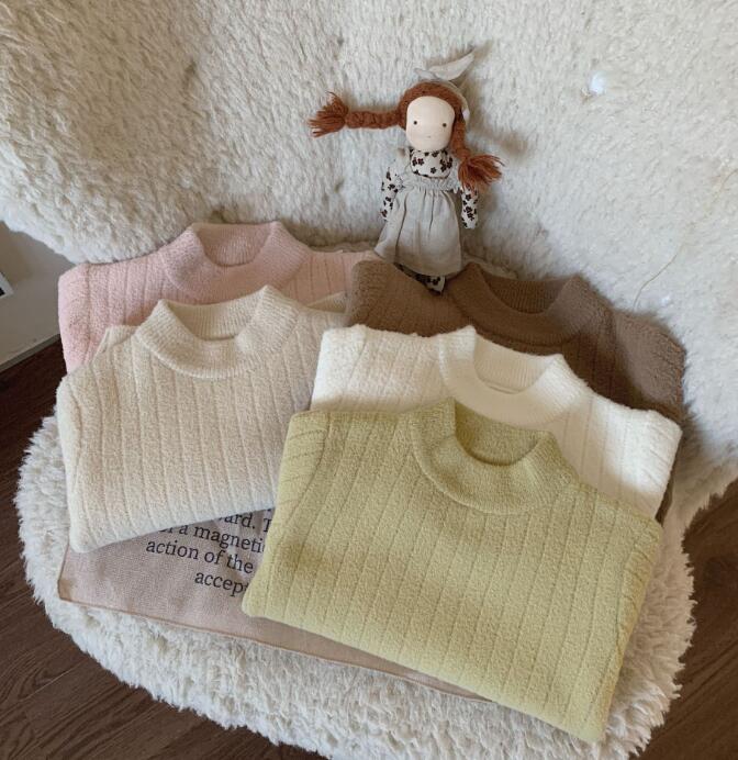 2023秋冬新品W★子供服　厚手セーター★80-140cm★5色