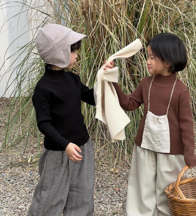 2023秋冬J★子供服　セーター★80-140cm★3色