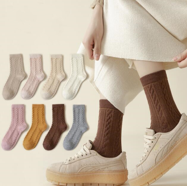 靴下★レデイース★ソックス★大人用★女性用靴下★厚手★多色