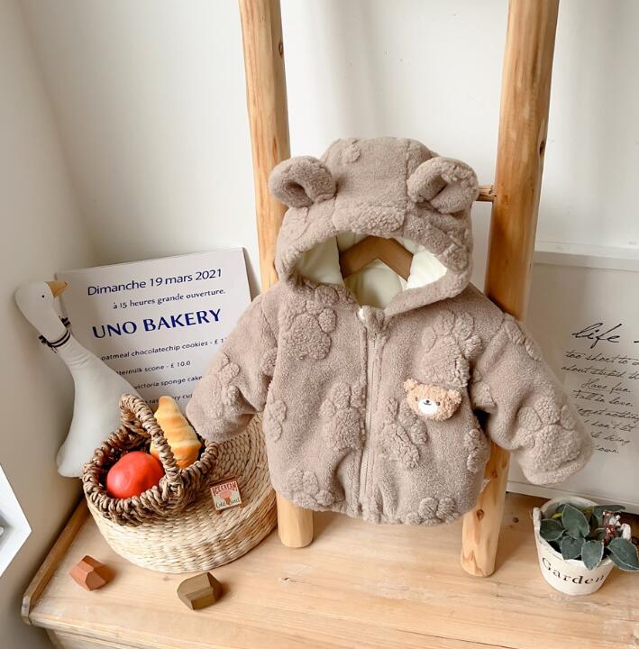 2023冬★子供服　厚手コート★73-100cm★2色