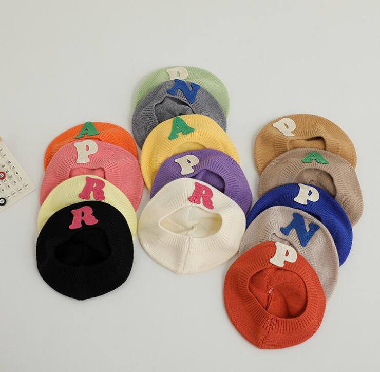 2023秋冬新品★子供用★帽子　ニットベレー★14色選べ