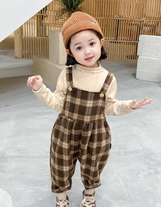 2023★秋冬新作★韓国風子供服★サロペット★80-130CM