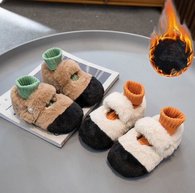 靴★子供靴★キッズ★シューズ★キッズ女の子★裏起毛★2色★21-33#