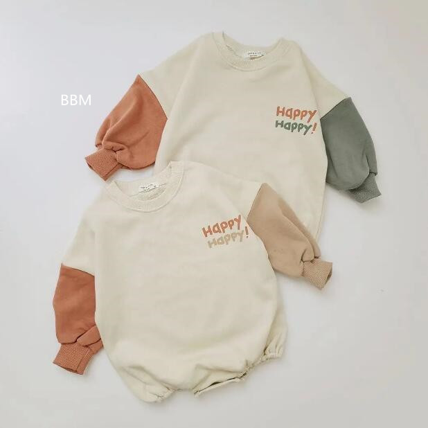 2023★秋冬新作★韓国風ベビー服★ロンパース★2色66-90CM