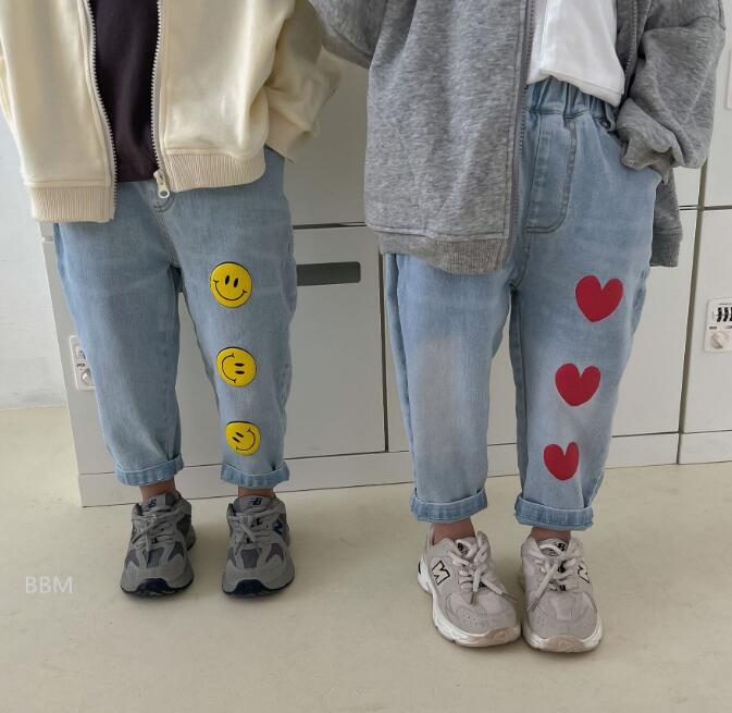 2023★春秋新作★韓国風子供服★ジーンズ★2色80-130CM