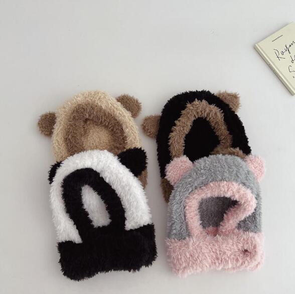 子供用/大人用★帽子★キッズ★男女兼用★暖かい★防寒★ニット帽子★可愛い★4色